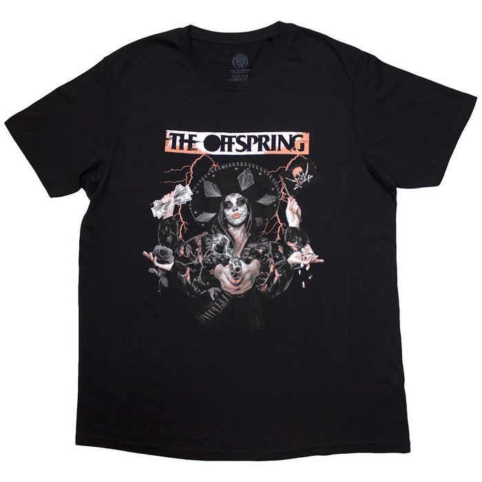 The Offspring Gun Girl Black Small T-Shirt