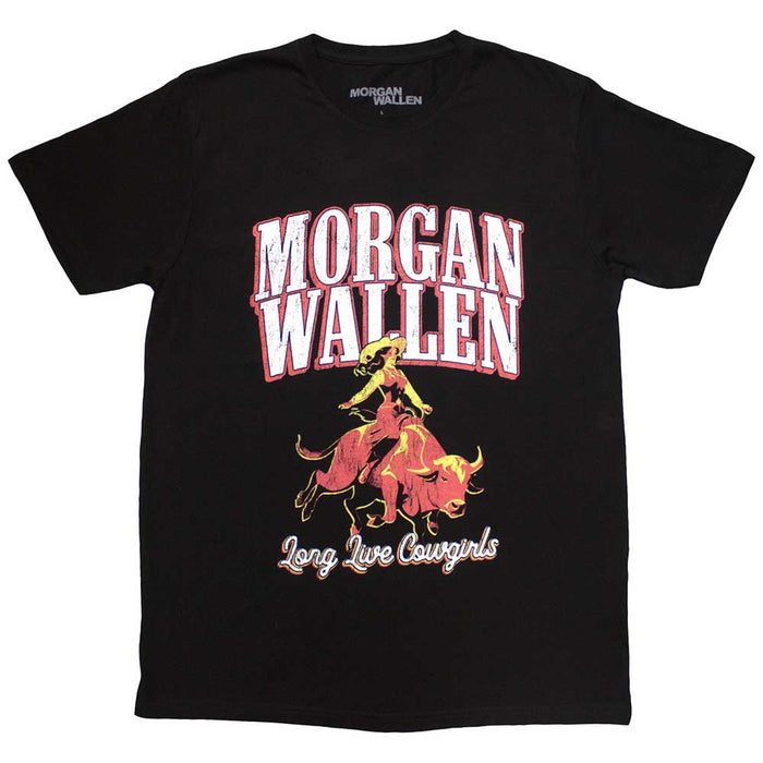 Morgan Wallen Long Live Cowgirls Black Medium T-Shirt