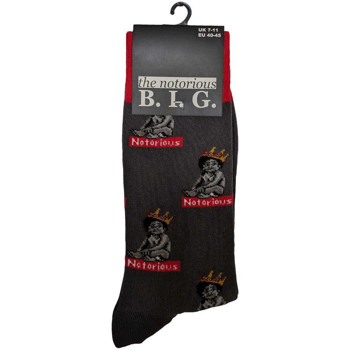 Biggie Smalls Unisex Ankle Socks: Notorious Baby (Uk Size 7 - 11)