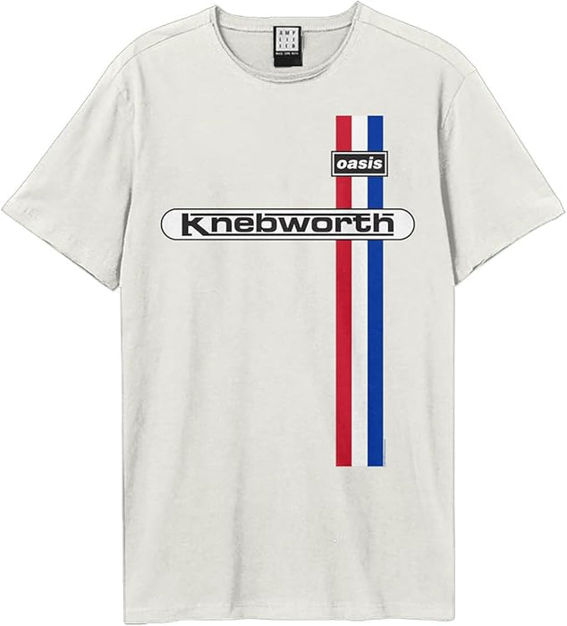 Oasis Knebworth Vintage White Medium T-Shirt