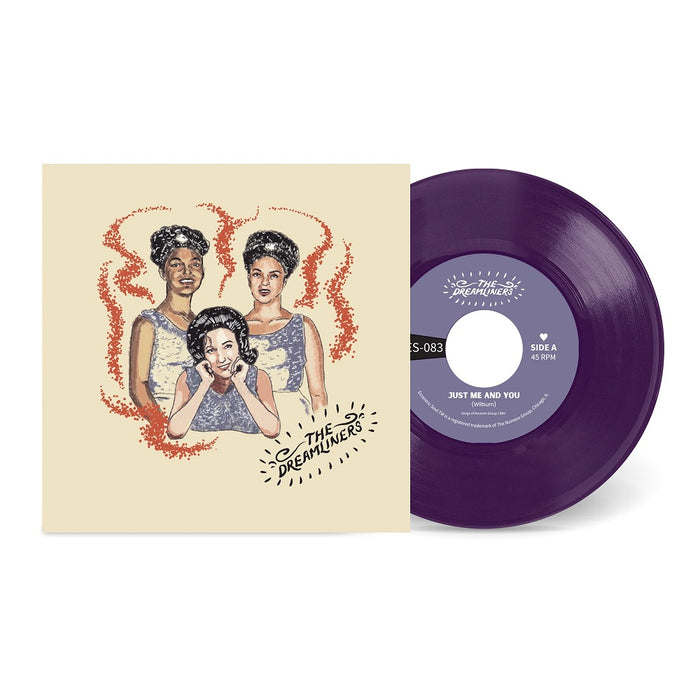 The Dreamliners Just Me and You b/w Best Things In Life 7" Vinyl Single Opaque Purple Colour 2023