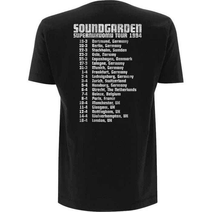 Soundgarden Superunknown Tour 94 Black XX-Large T-Shirt