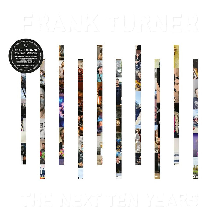 Frank Turner The Next 10 Years Vinyl LP Clear Colour 2025