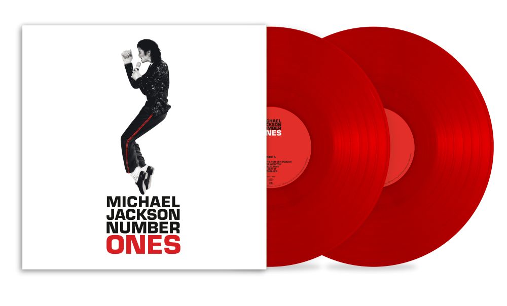 Michael Jackson Number Ones Red Vinyl LP