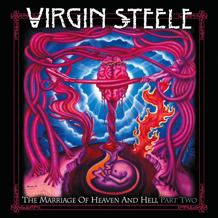 Virgin Steele The Marriage Of Heaven & Hell Part Two Vinyl LP Solid Red Colour  Due Out 21/08/26
