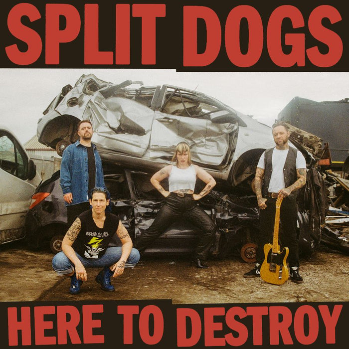 Split Dogs Here To Destroy Vinyl LP Red Colour 2025