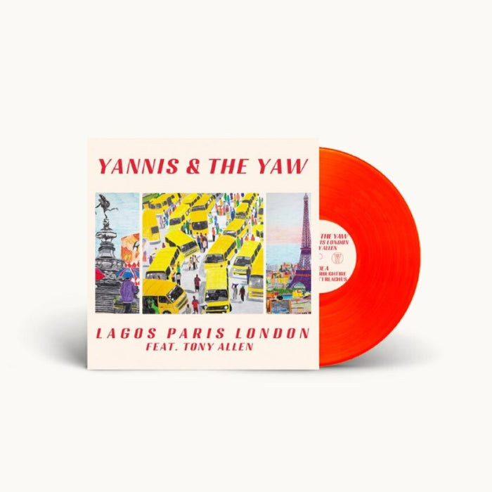 Yannis & The Yaw feat. Tony Allen Lagos Paris London EP Vinyl EP Indies Colour 2024