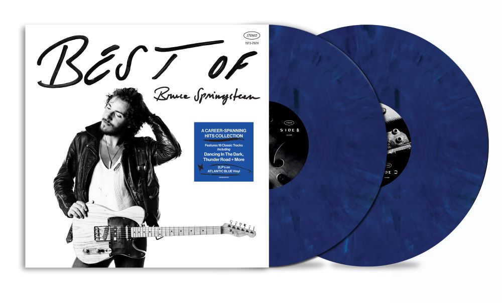 Bruce Springsteen Best Of Bruce Springsteen Vinyl LP Indies Atlantic Blue Colour 2024