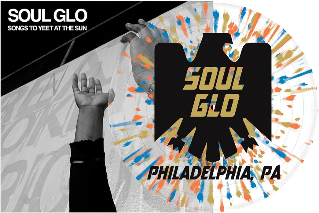 Soul Glo Songs To Yeet At The Sun Vinyl LP Clear with Blue, Orange & Yellow Splatter Colour 2024