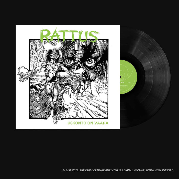 Rattus Uskonto on vaara Vinyl LP Due Out 15/05/26