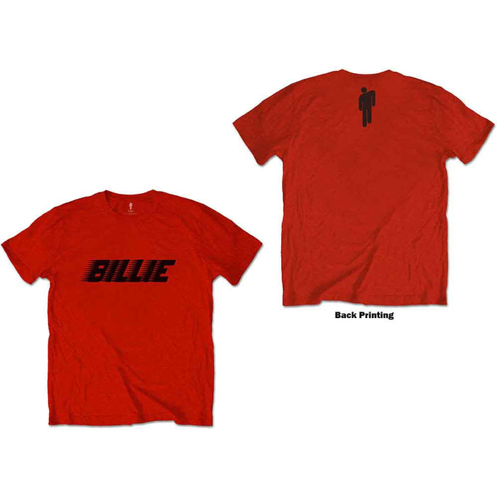 Billie Eilish Racer Logo & Blohsh Red Medium T-Shirt