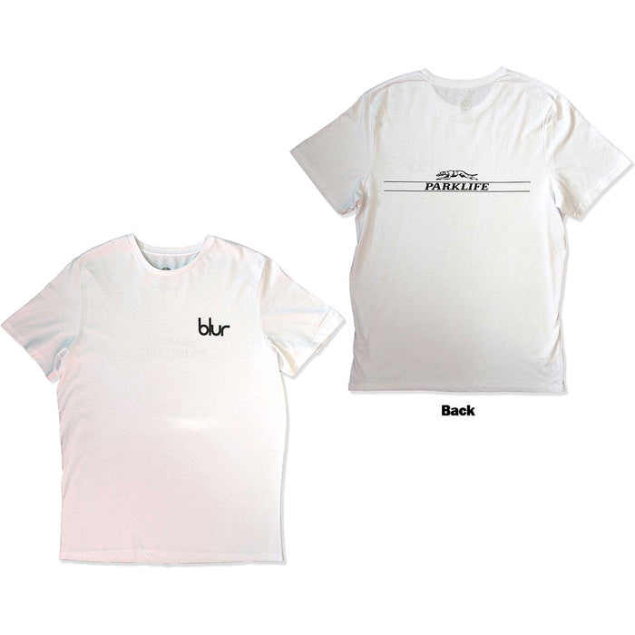 Blur Parklife White Large T-Shirt