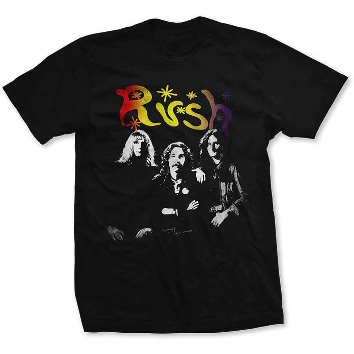 Rush Photo Stars Black Medium T-Shirt