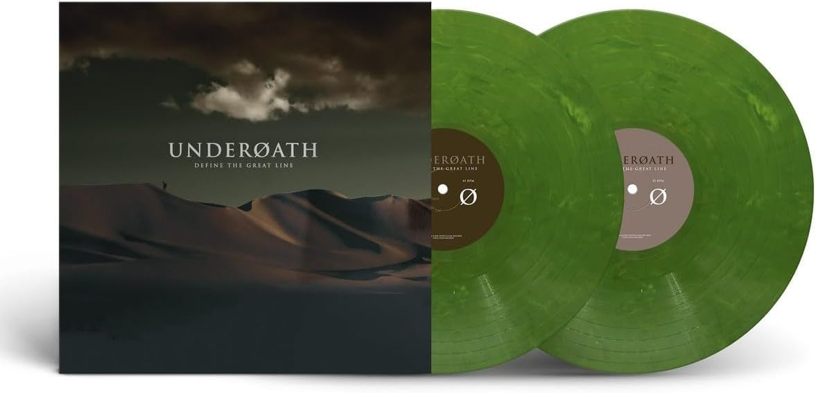 Underoath Define The Great Line Vinyl LP Jade Colour Due Out 23/10/26