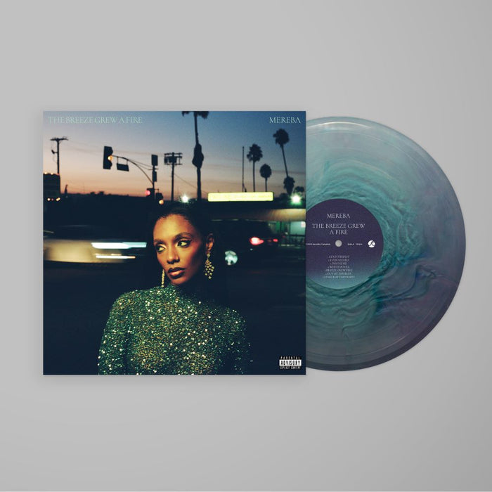 Mereba The Breeze Grew A Fire Vinyl LP Summer Sky Colour 2025