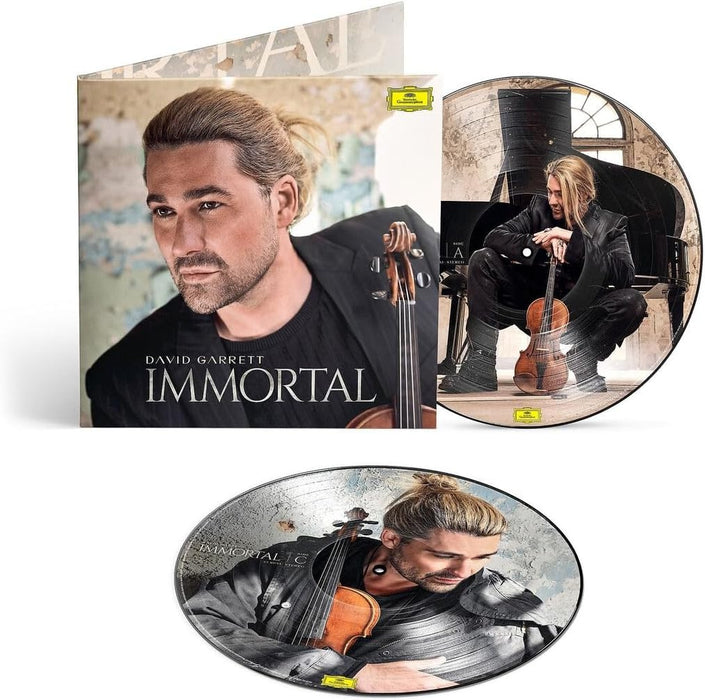 David Garrett Julien Quentin Franck van der Heijden Orchestra the Prezent Franck van der Heijden Immortal Vinyl LP  Picture Disc Due Out 09/10/26