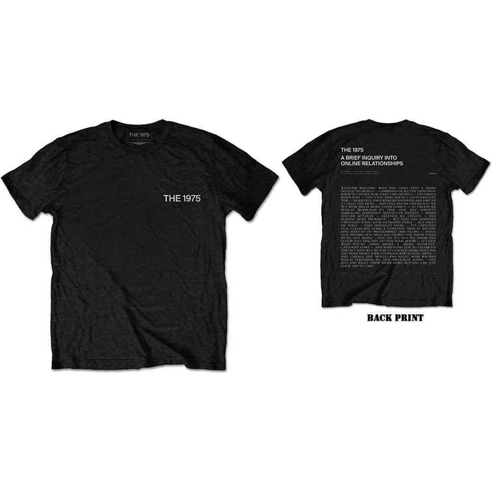 The 1975 ABIIOR Welcome Welcome Version 2 Black Small T-Shirt