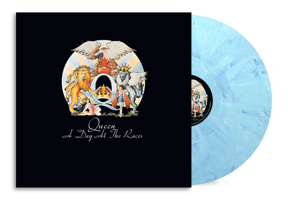 Queen A Day at the Races (50th Anniversary) Vinyl LP Blue Marbled Colour Due Out 11/12/26