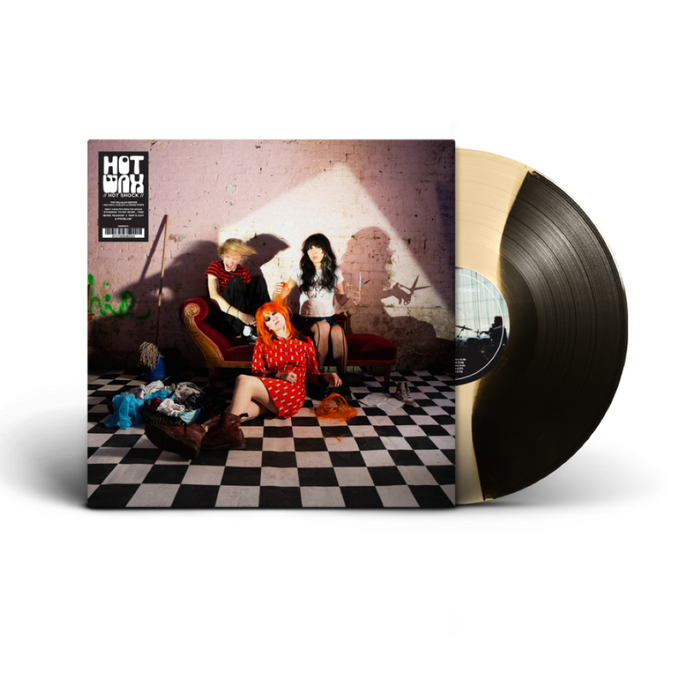 HotWax Hot Shock Vinyl LP Black & Cream Streak Colour Due Out 07/03/25