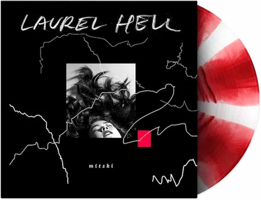 Mitski Laurel Hell Vinyl LP Ruby & White Bloom Colour 2022
