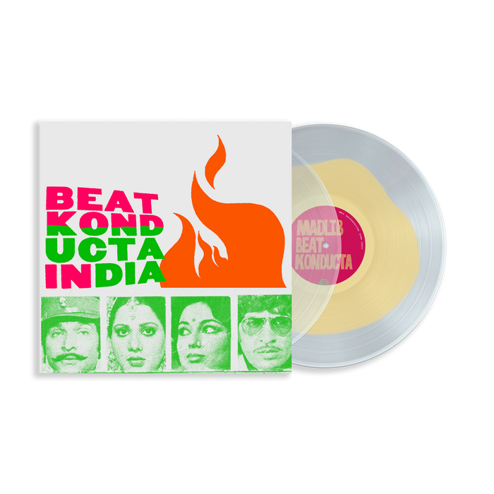 Madlib Beat Konducta Vol. 3-4: In India Vinyl LP Indies Saffron Blend Colour Due Out 13/11/26