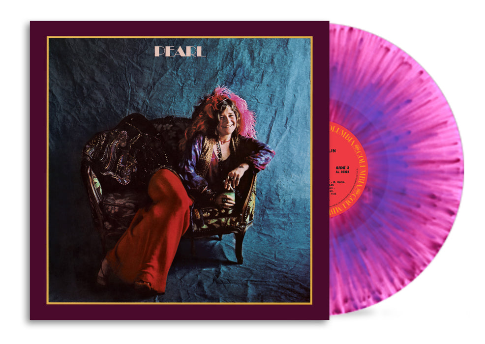 Janis Joplin Pearl Vinyl LP Pink Splatter Colour NAD 2026 Due Out 17/10/26