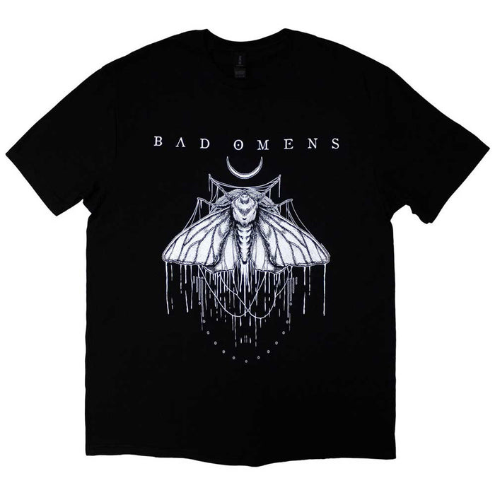 Bad Omens Moth Black Colour XX-Large T-Shirt
