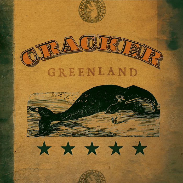 Cracker Greenland Vinyl LP Orange Eco Mix Colour Due Out 06/11/26