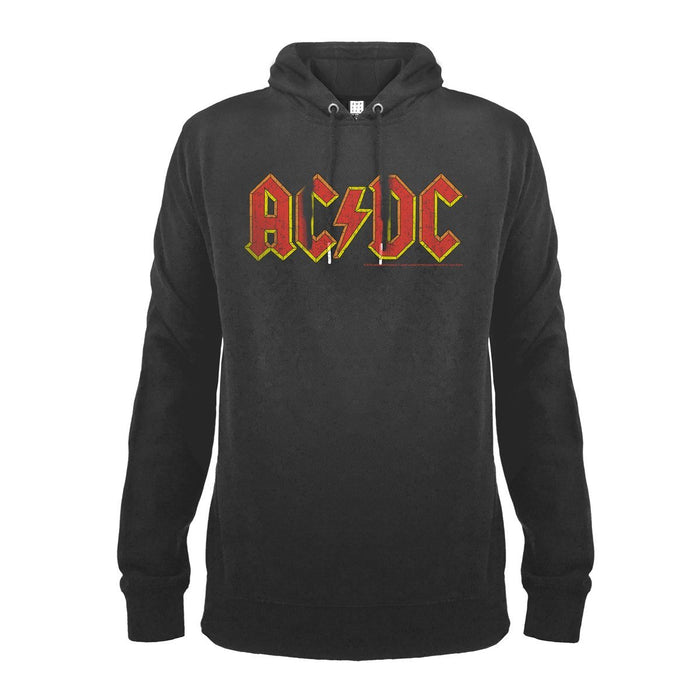 AC/DC Logo Amplified Black Medium Unisex Hoodie