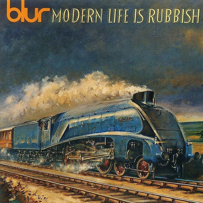 Blur Modern Life is Rubbish Vinyl LP 30th Anniversary Transparent Orange Colour 2023