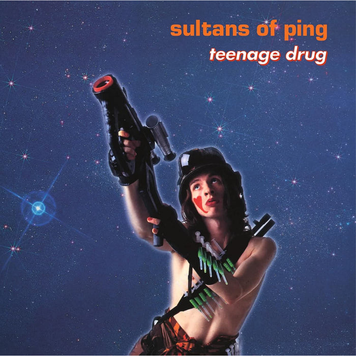 Sultans Of Ping F.C. Teenage Drug Vinyl LP Translucent Blue Colour