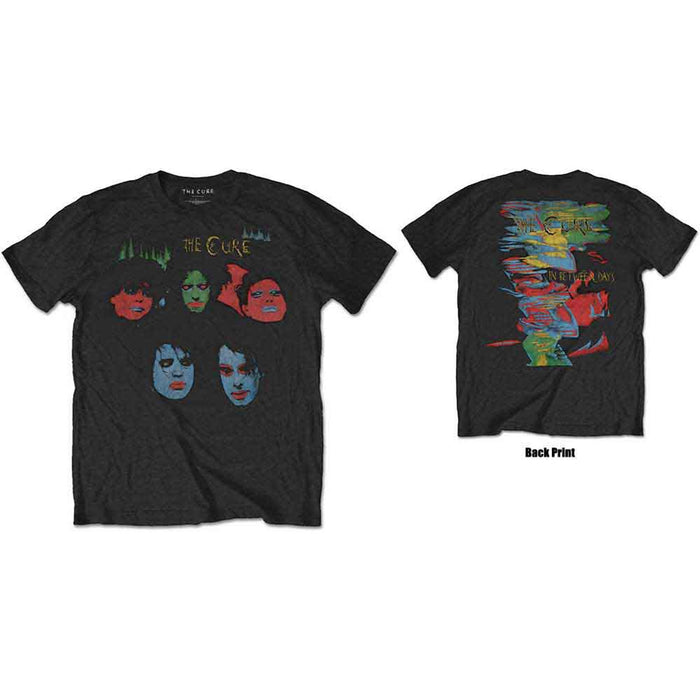The Cure In Between Days Black Small T-Shirt