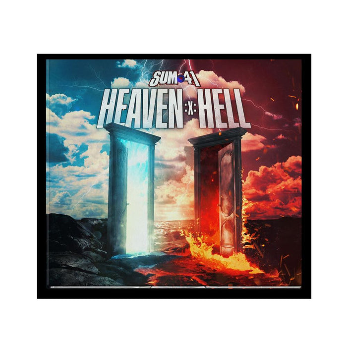 Sum 41 Heaven x Hell Vinyl LP Indies Quad w/Blue Splatter Colour 2024