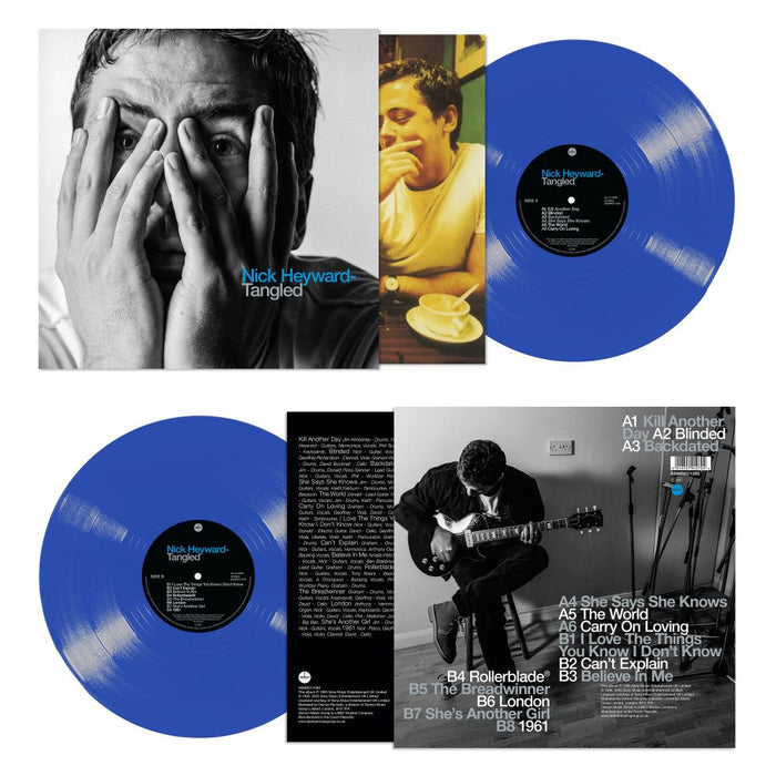 Nick Heyward Tangled Vinyl LP Blue Colour 2025