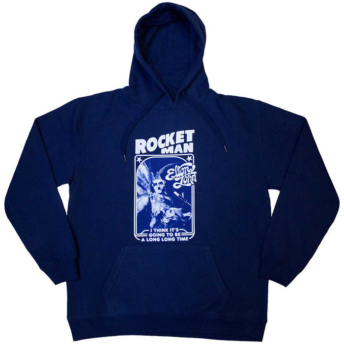 Elton John Rocketman Blue XX-Large Hoodie