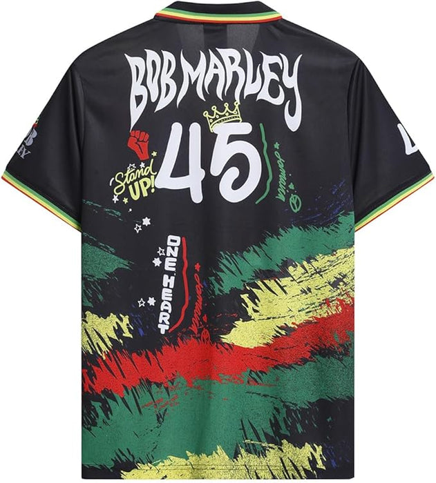 Bob Marley One Love Football Jersey Small T-Shirt
