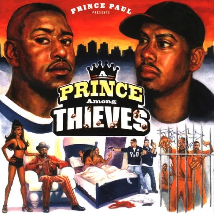 Prince Paul A Prince Among Thieves Vinyl LP Yellow & Red Splatter Colour 2022
