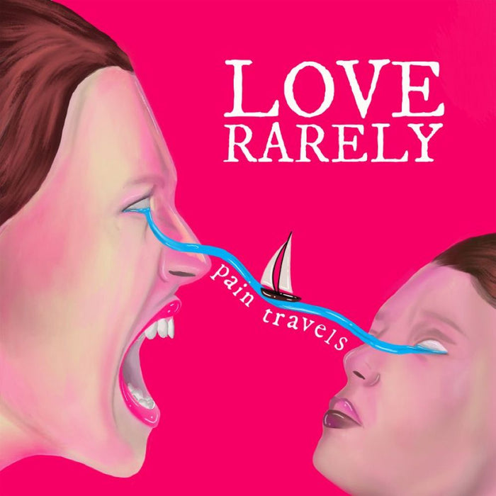 Love Rarely Pain Travels Vinyl LP Pink w/White Splatter Colour Due Out 10/04/26