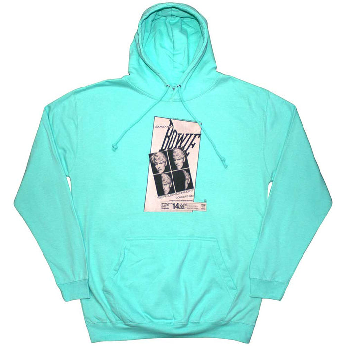 David Bowie Concert '83 Large Hoodie