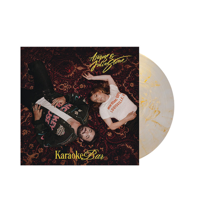 Angus & Julia Stone Karaoke Bar Vinyl LP Gold/Clear Smoky Marble Colour Due Out 04/09/26
