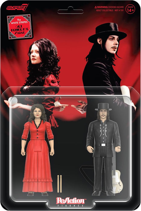 Super7 The White Stripes Reaction Figure Wave 01