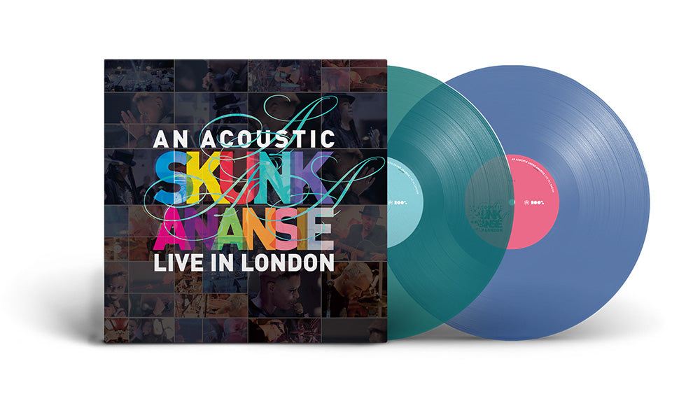 Skunk Anansie An Acoustic Skunk Anansie Live In London Vinyl LP Transparent Green + Blue Colour 2025