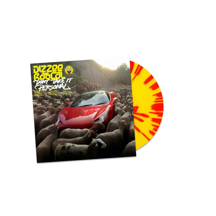 Dizzee Rascal Don't Take It Personal Vinyl LP Yellow & Red Splatter 2024