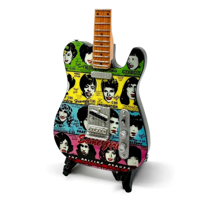 Rolling Stones Some Girls Mini Guitar Replica