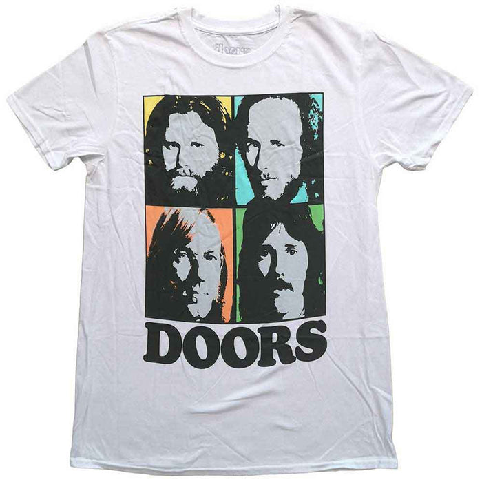 The Doors Colour Box White Medium T-Shirt