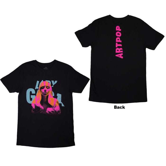 Lady Gaga Artpop Cover Black Small T-Shirt
