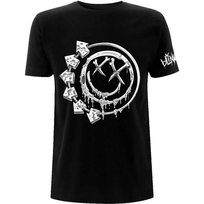 Blink 182 Bones Black X-Large Unisex T-Shirt