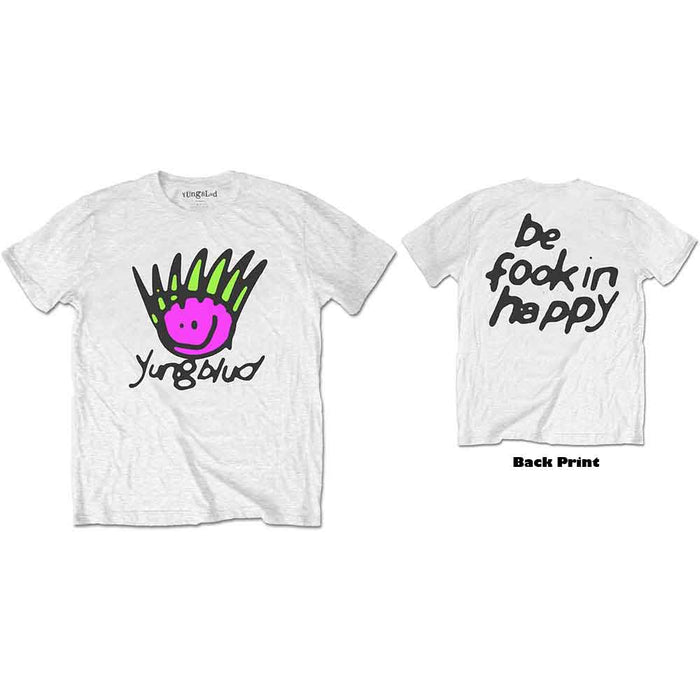 Yungblud Face White Large T-Shirt
