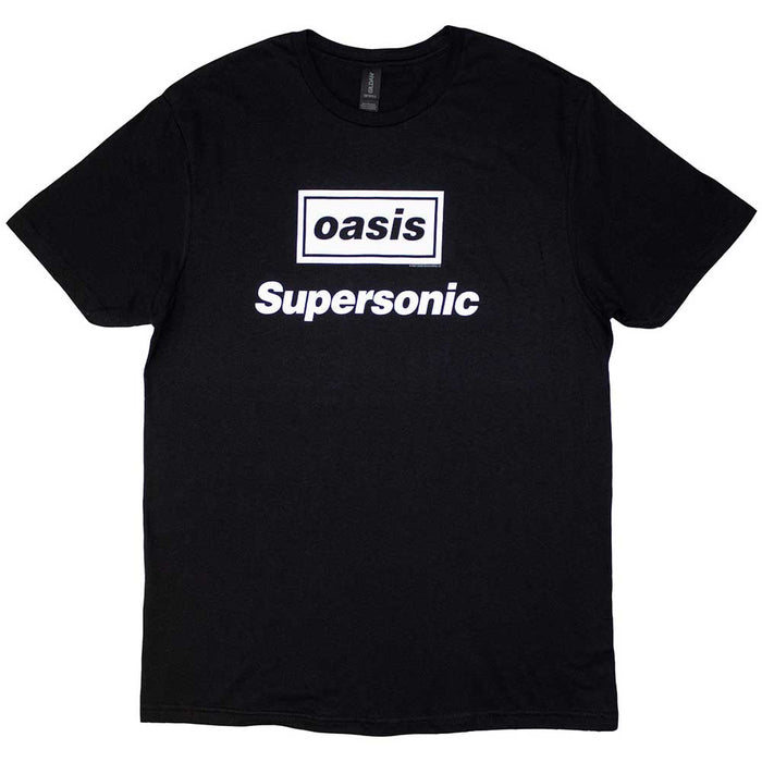 Oasis Supersonic Title Black XX-Large T-Shirt