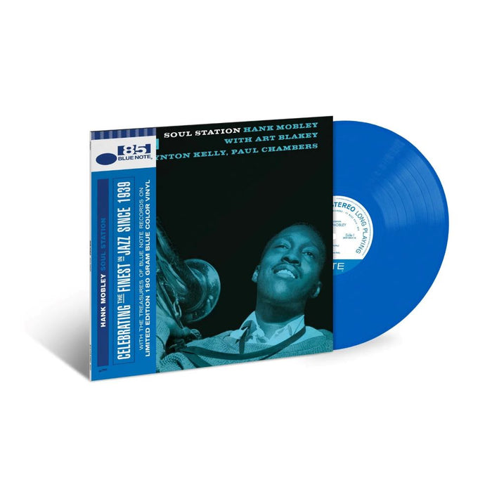 Hank Mobley Soul Station (Blue Vinyl Series) Vinyl LP Blue Colour 2024